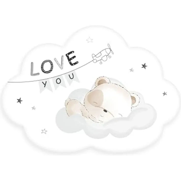 Baby Best Dekokissen BabyBest Sleeping little bear, hochfarbig bedruckt