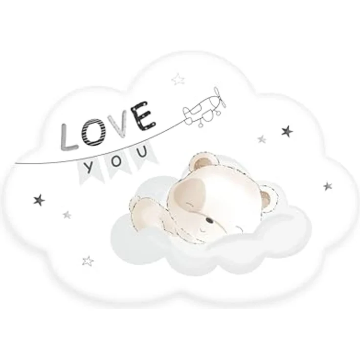 Baby Best Dekokissen BabyBest Sleeping little bear, hochfarbig bedruckt – Bild 1