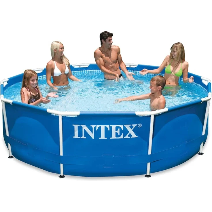 Intex Schwimmbecken Metal Frame 305 x 76 cm 28200NP 91484 – Bild 3
