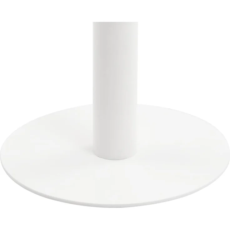 Bistrotisch FLORI rund Hellbraun/Weiß 60 cm MDF | Esstisch kleiner Tisch Cafe Gartentisch Balkontisch Outdoortisch – Bild 3
