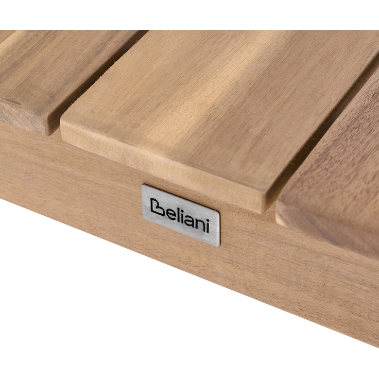 Gartenmöbel Set 8-Sitzer MANADO SUMBA Hellbraun Akazienholz – Bild 7