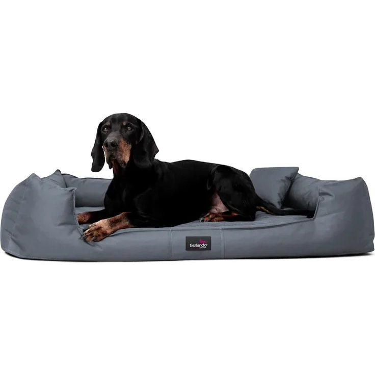 GOOFY Orthopädisches Hundebett - 06 Grau, 130x100cm