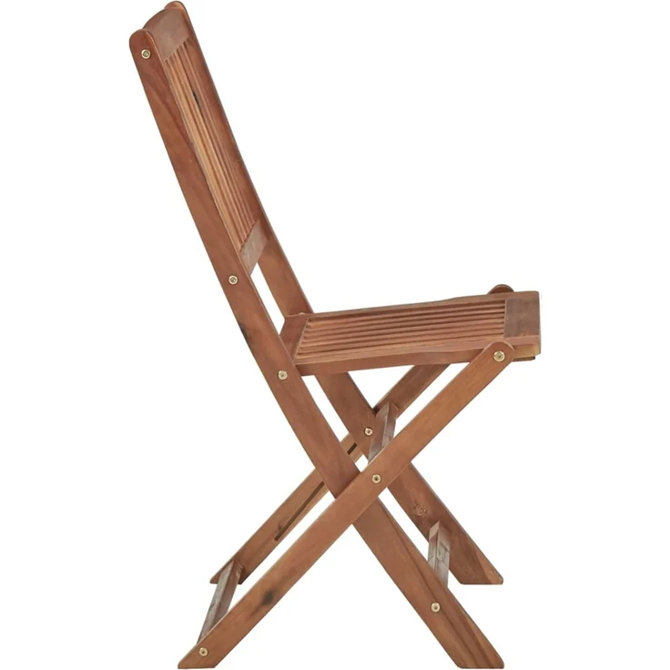 vidaXL Klappbare Gartenstühle 6 Stk. mit Kissen Massivholz Akazie 3075016 – Bild 5