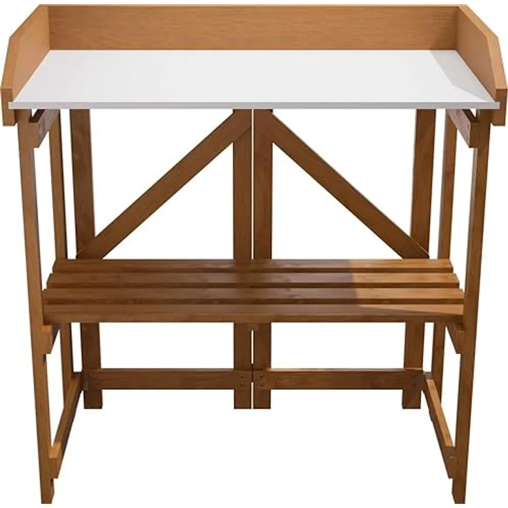 Primaster Pflanztisch mit Ablage Cala Holz 85x44 cm – Bild 2