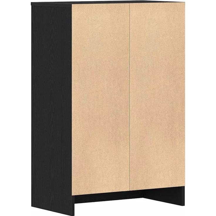 vidaXL Schuhschrank Schwarz Eichen-Optik 60x35x92 cm Holzwerkstoff 862074 – Bild 7
