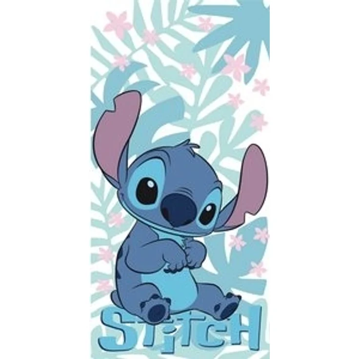 Lilo & Stitch Badetuch Disney Lilo & Stitch weiches Badetuch Größe: 70x140cm 100% Baumwolle, (1-St) – Bild 4
