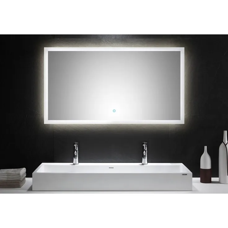 LED Spiegel 120x65 cm mit Touch Bedienung