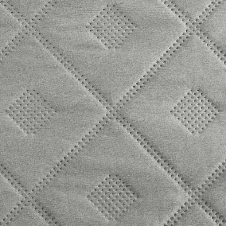 Klassische Tagesdecke ALARA6 170X210 cm silber – Bild 2