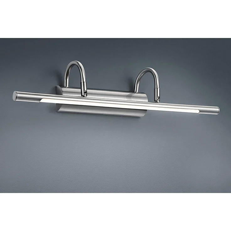 Moderne 8 Watt LED Wandleuchte in Nickel matt – Bild 2
