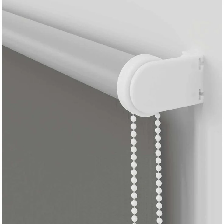 vidaXL Verdunkelungsrollo Grau 140x210cm Stoffbreite 136,6cm Polyester 4011188 – Bild 9
