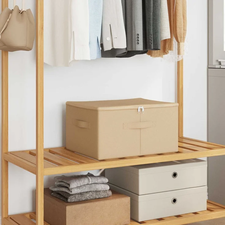vidaXL Aufbewahrungsbox 24 stk. Vliesstoff 43 x 34 x 23 cm 33,6 L 42024602 – Bild 1