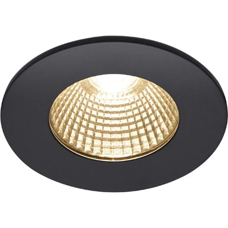 SLV No. 1002098 PATTA-I LED Outdoor Deckeneinbauleuchte rund DL IP65 schwarz 1800-3000K