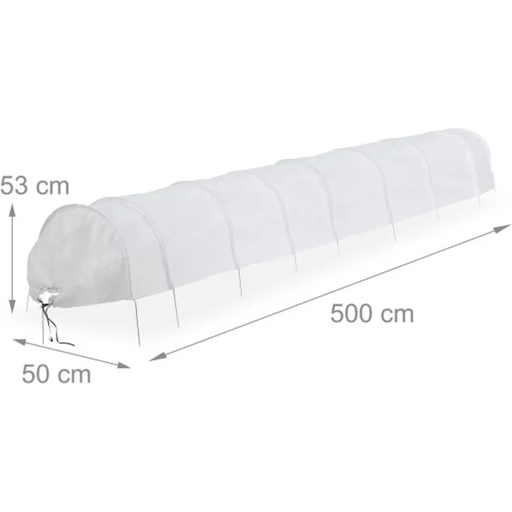 Pflanztunnel aus Vlies 5 m 10045408 – Bild 4