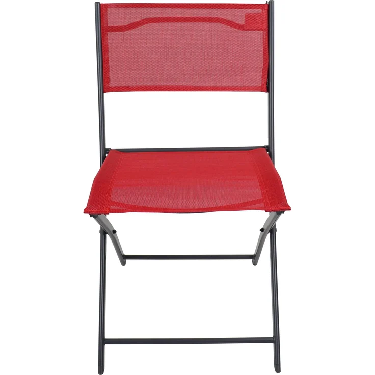VCM Gartenstuhl Sumila 920261 Rot H. 79 x B. 45 x T. 46 cm – Bild 3