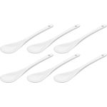 Wellgro Esslöffel Eierlöffel Porzellan (6 Stück)
