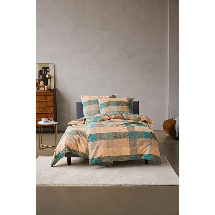 Bettwäsche ESPRIT HOME ESPRIT E-DORIAN BL 155x220 cm gelb Bettbezug Bettzeug – Bild 4