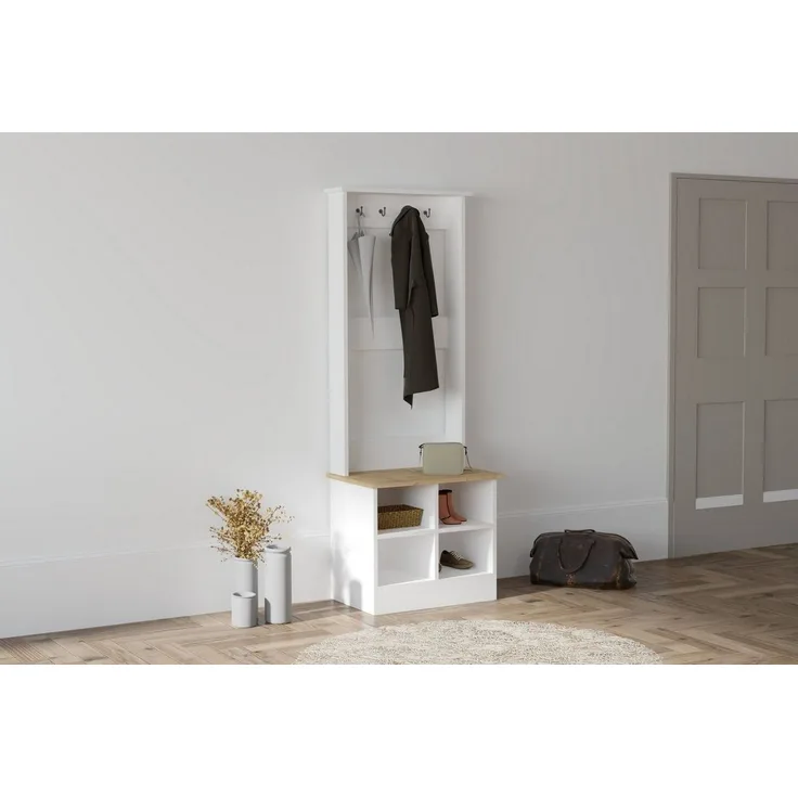 Skye Decor Garderobenpaneel (1 Flurgarderobe), Breite 60 cm, aus MDF mit Ablage