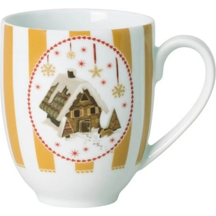 Hutschenreuther Becher mit Henkel Christmas Love beige – Bild 4