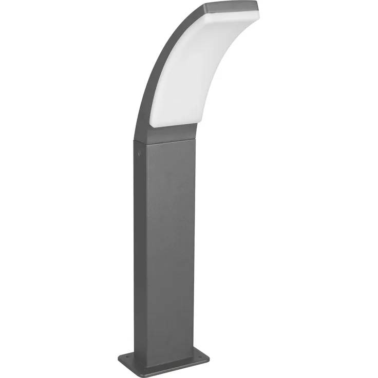 Moderne LED Wegeleuchte BEJA aus Aluminium in Anthrazit, Höhe 60cm