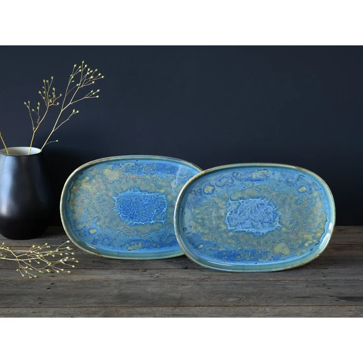 Yuki Grün-blau, Servierplatte 2tlg (mo) – Bild 4