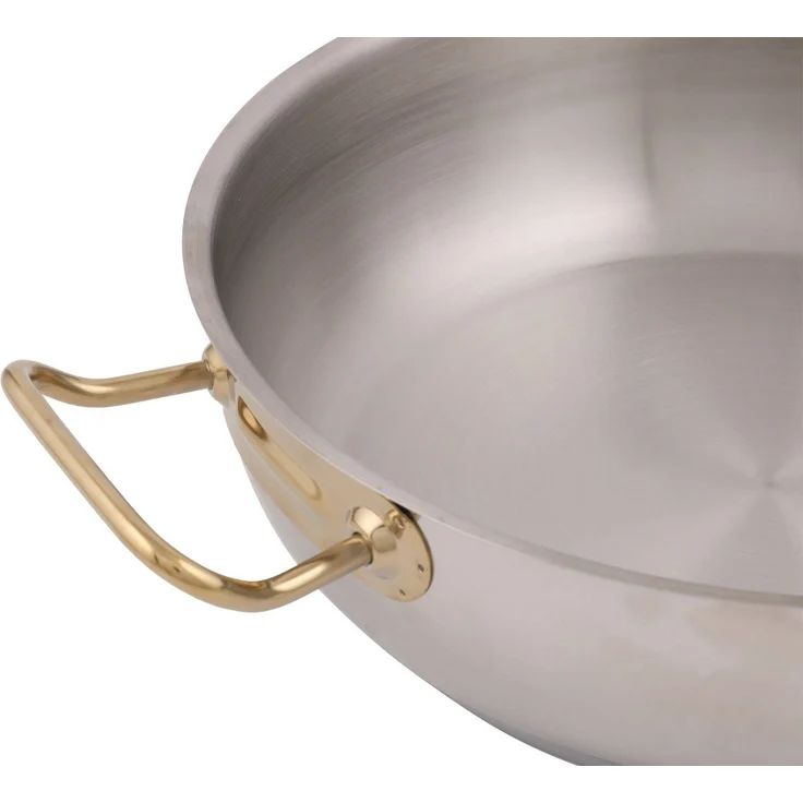 Hermia Concept 'D51' Topfset (2-teilig), Silber / Gold, 28 x 28 x 12 cm, 4500 ml – Bild 4