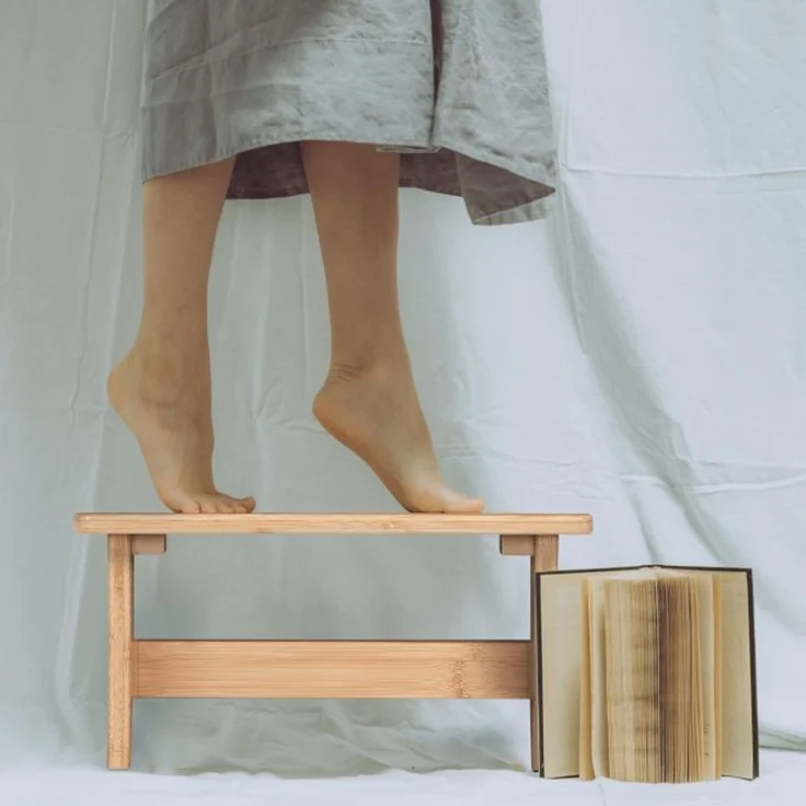 Relaxdays Hocker Bambus – Bild 3