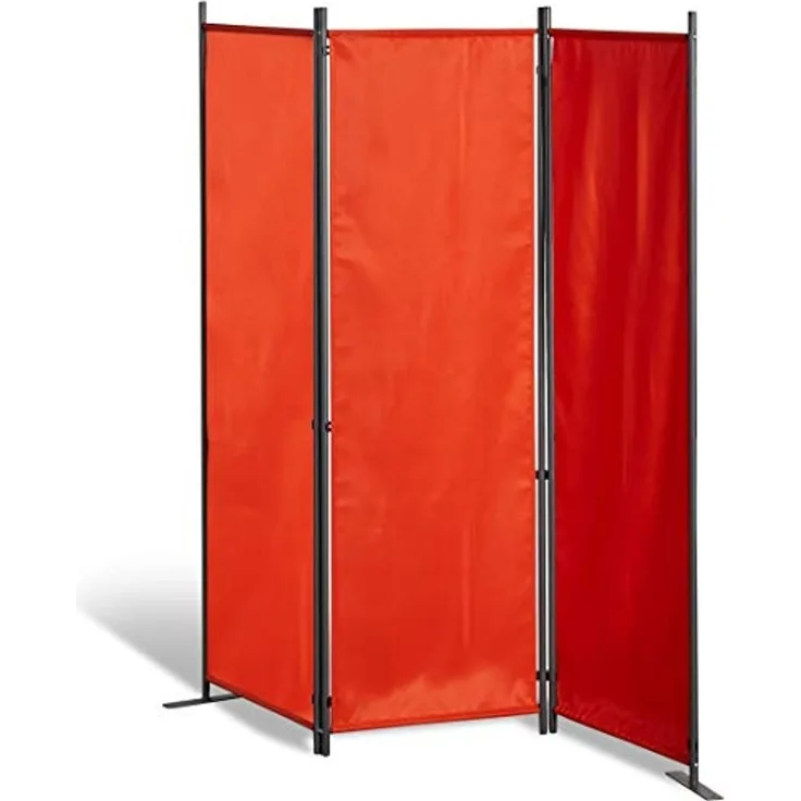 GRASEKAMP Qualität seit 1972 Stellwand 165x170 cm dreiteilig - Terra - Paravent Raumteiler Trennwand Sichtschutz