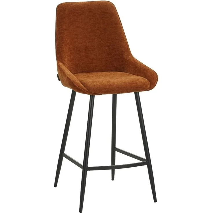 Bronx71 Barhocker Lynn Samt ocker 71 cm – Bild 2
