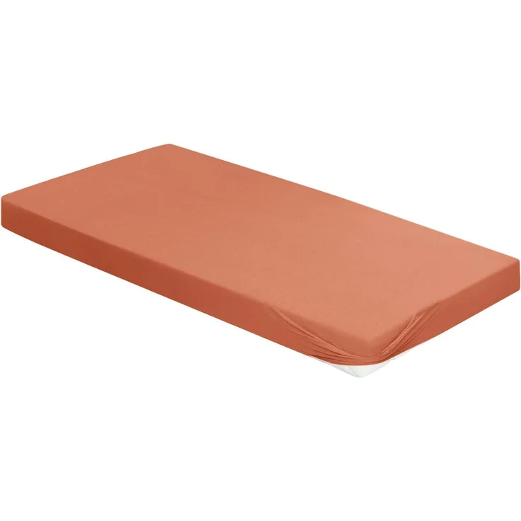 irisette Spannbettlaken NEPTUN Jersey BL 100x200 cm rot Spannbetttuch Bettlaken Spannlaken