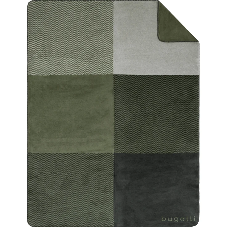 IBENA Wohndecke BUGATTI BL 150x200 cm bunt Decke Kuscheldecke Sofadecke Couchdecke Plate – Bild 1