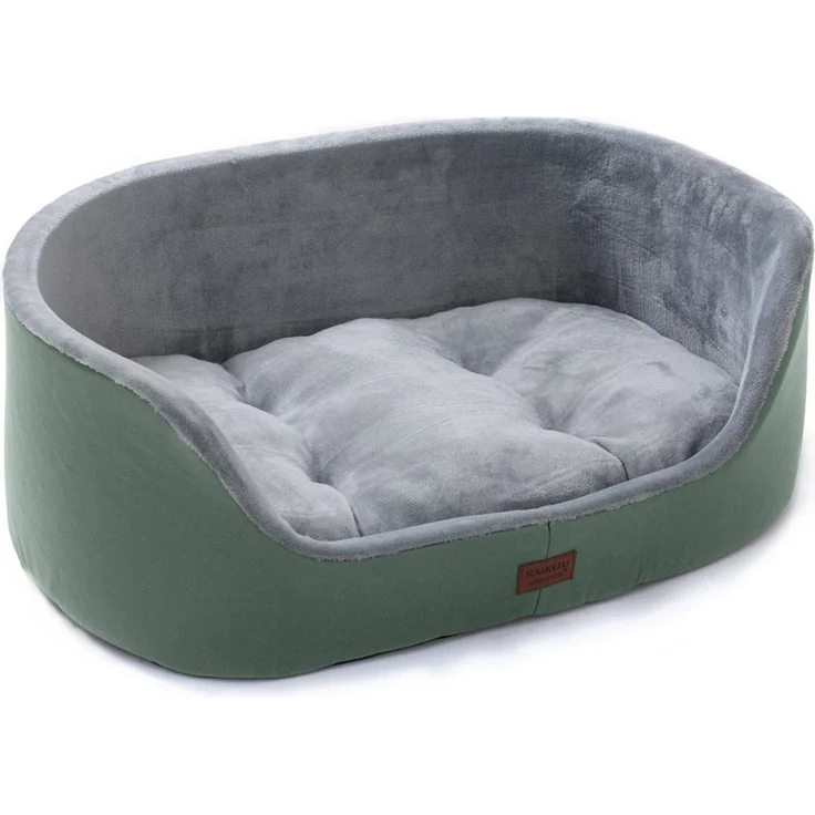 M-Diamant Tierbett Orthopädisches Hundebett Komfortables Hundekissen Hundesofa mit Rand, Polyester, ideal als Kopfstütze – Bild 2