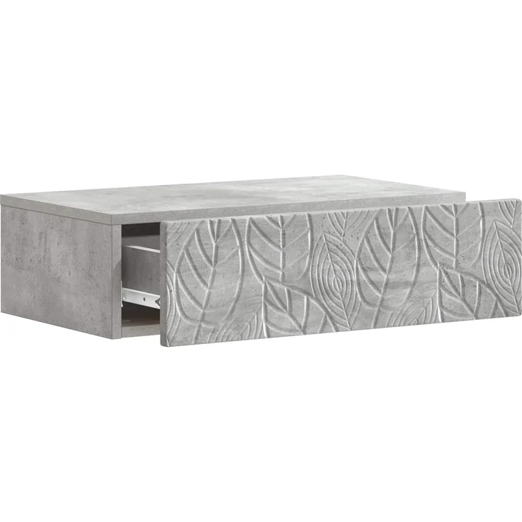 vidaXL Wandmontierter Beistelltisch 87,5 x 34,5 x 17 cm Holzwerkstoff 898838 – Bild 3