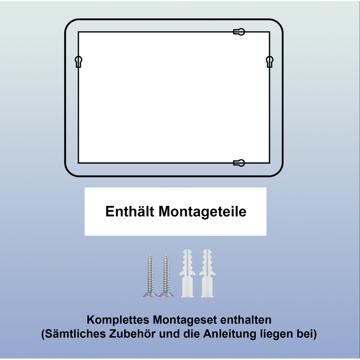 Badezimmerspiegel 60×80×3 cm mit dimmbarer LED-Beleuchtung und Anti-Beschlag-Funktion – Bild 7