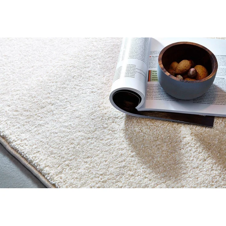 ASTRA Teppich Hochflor Samoa einfarbig creme pflegeleicht D001 C000, rechteckig, Höhe: 20 mm – Bild 3