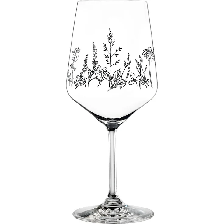 NACHTMANN 105723 TATTOO BOTANICAL BLACK Spritz/Wein Glas 2er Set – Bild 3