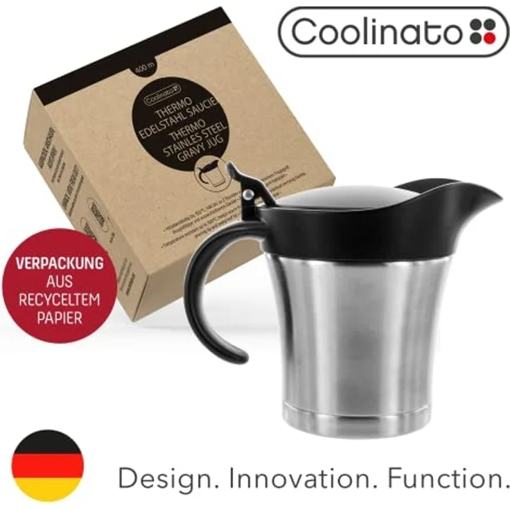 Coolinato Sauciere Coolinato Thermo Sauciere 400ml, edelstahl – Bild 7