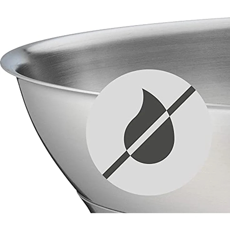 WMF Gourmet Plus Bratpfanne 28 cm Induktion, Cromargan Edelstahl mattiert, backofenfest – Bild 5