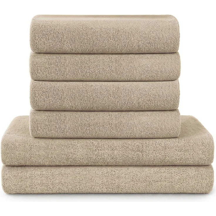 Blumtal Handtuch Set Premium 4/6-tlg. Frottier Dusch- (70x140 cm) & Handtuch (50x100 cm), Frottee (Set, 6-St), 100% Baumwolle, Oeko-TEX Zertifiziert – Bild 1