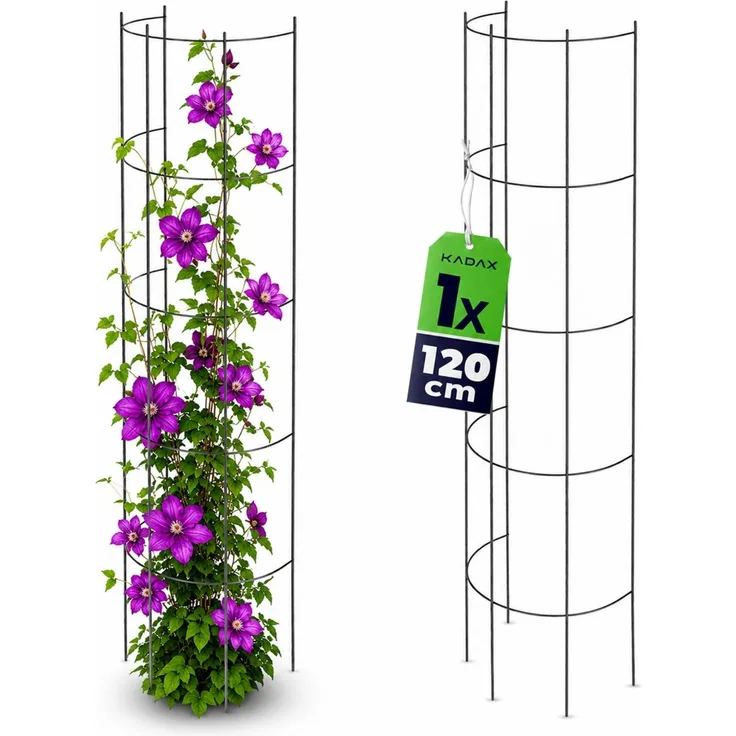 KADAX Garten-Pergola-Säule für Blumen, Rosen, 120 cm