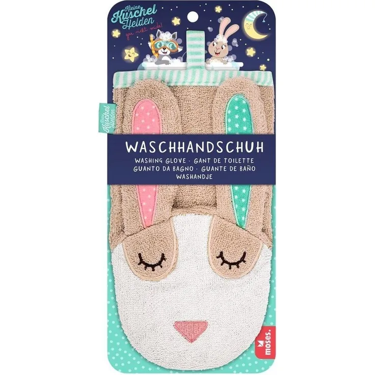 Kleine Kuschelhelden Waschhandschuhe (einzeln)