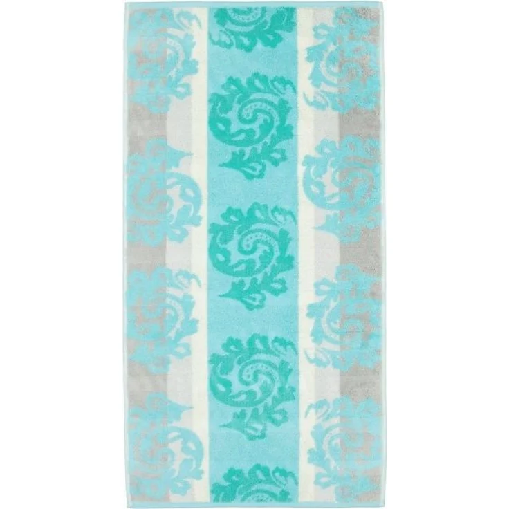 Cawö Handtücher Noblesse Cashmere Jacquard 1057, 100% Baumwolle (1-St) – Bild 4