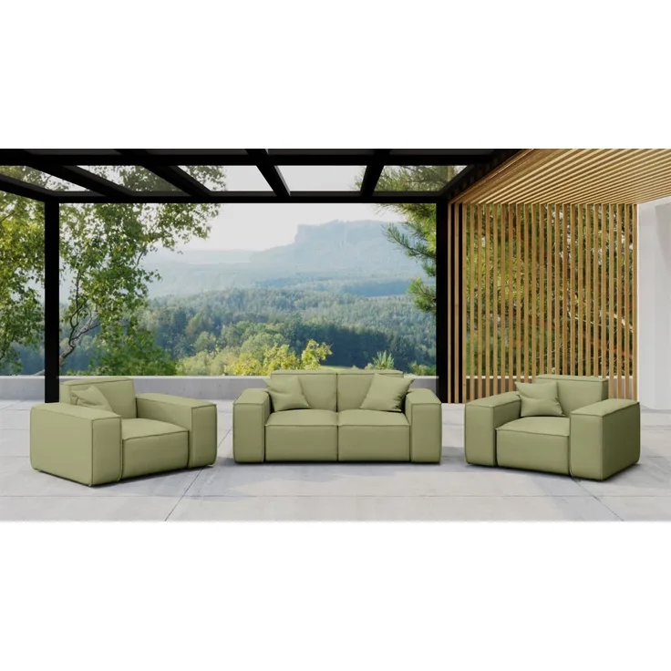 Gartenmöbel-Set SUMMER 2-1-1 wetterfester Stoff NXL Lima
