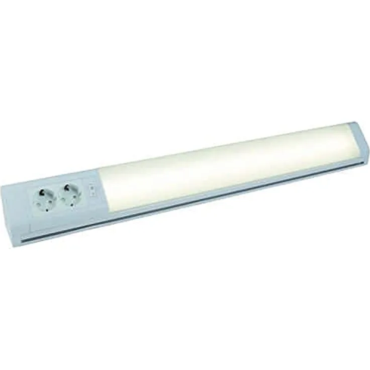 Heitronic BONN LED-Unterbauleuchte, 15 W Warmweiß, fest eingebaut, Weiß