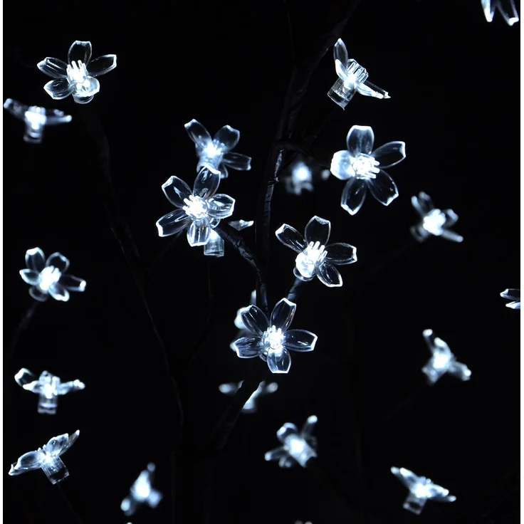 Nipach LED-Lichterkette BA11638 LED Lichterbaum 200 Blüten 150cm – Bild 5