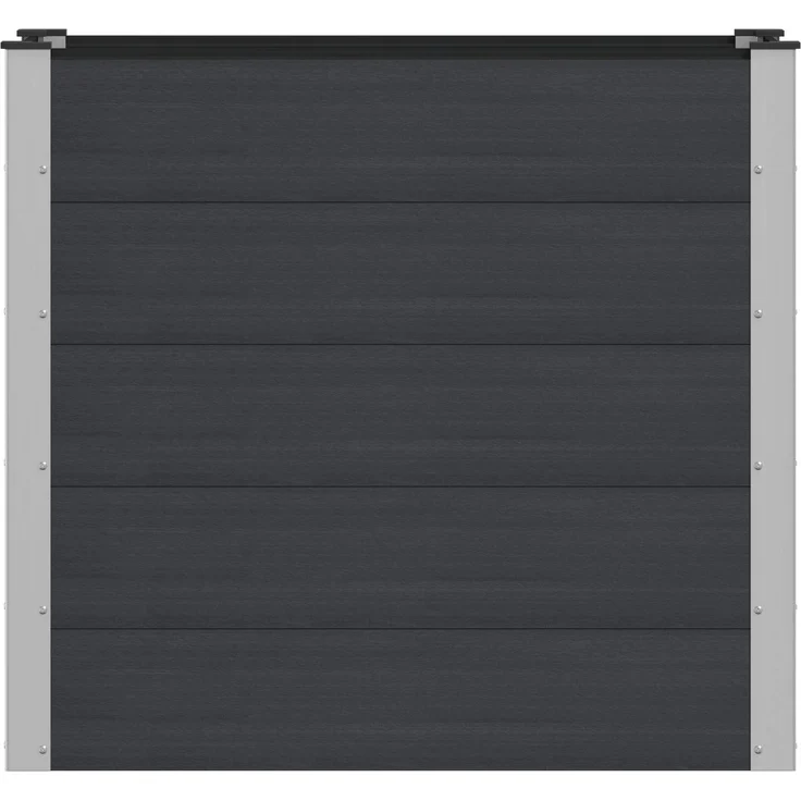 vidaXL Hochbeet Schwarz 100 x 50 x 91 cm 42038977 – Bild 2