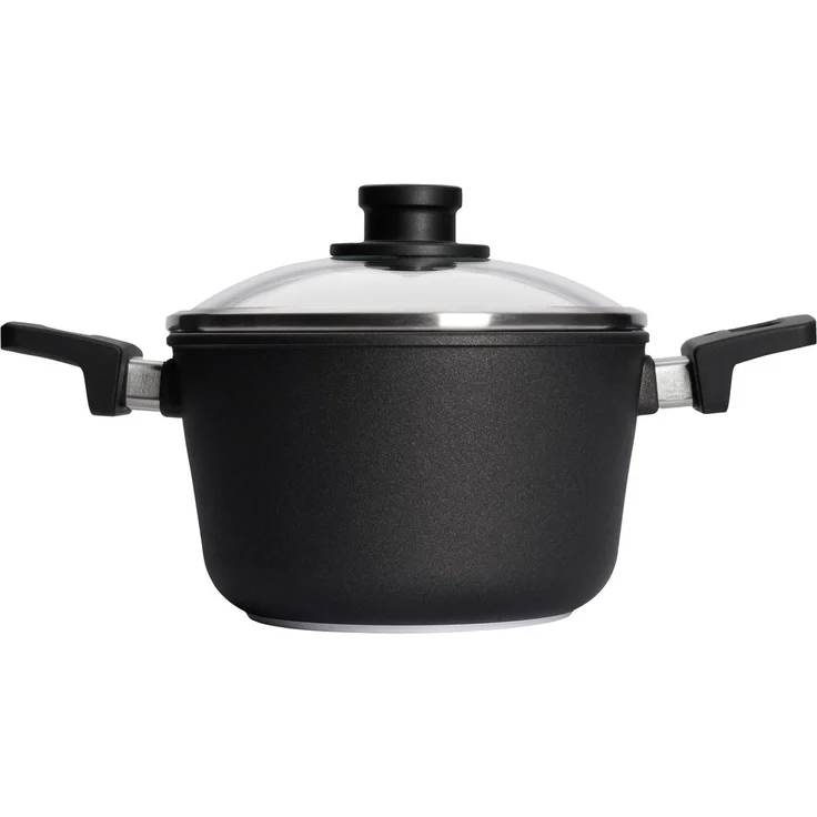 WOLL Gusstopf NB-NTI-120-L Nowo Titanium Induction Ø 20 cm langlebige Titaniumversiegelung Guss‑Aluminium Induktionsboden Abnehmbarer Griff Alle Herdarten bis 250 °C Spülmaschinenfest – Bild 3
