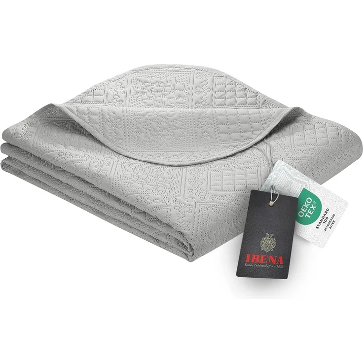 IBENA Tagesdecke Sonio, Tagesdecke mit Steppung in diversen Designs, als Überwurf geeignet – Bild 1