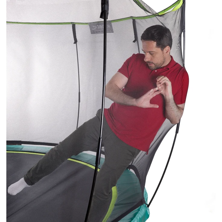 KINETIC SPORTS Trampolin Fiberglas-Netzstangen Set - Ersatzteil für Gartentrampoline 'Ultimate Pro' und 'Bungee Safety Elite' - Glasfaserverstärkter Kunststoff Ø 16 mm – Bild 2