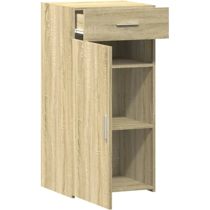 vidaXL Sideboard Sonoma-Eiche 45x42,5x93 cm Holzwerkstoff 846287 – Bild 8