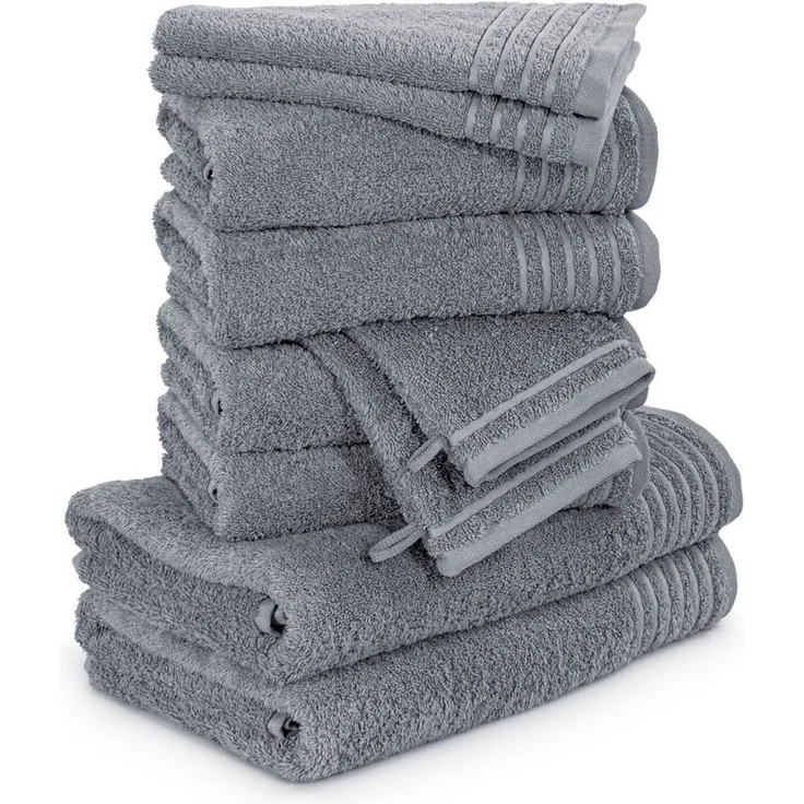 Möve Handtuch Set New Classic, Walkfrottier (10-St), Waschhandschuhen, Gäste-, Hand- und Duschtüchern, 100% Baumwolle – Bild 1